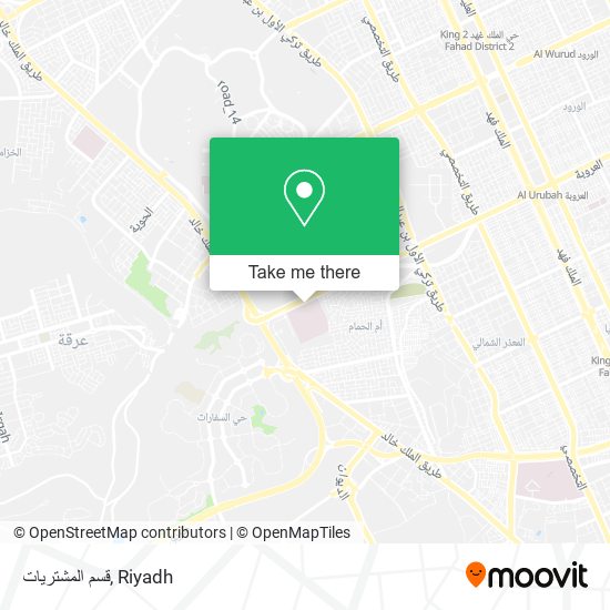 قسم المشتريات map