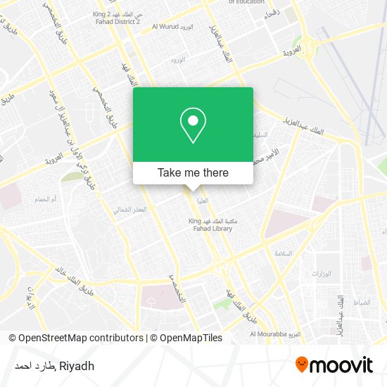 طارد احمد map