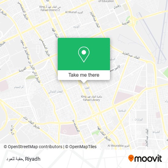 حقبة للعود map