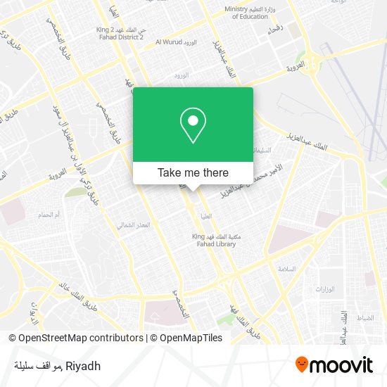 مواقف سليلة map