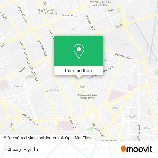 إرشاد أتيل map