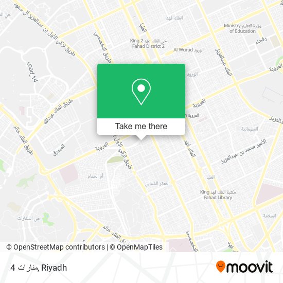 4 منارات map