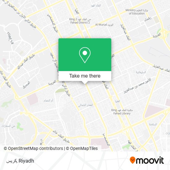 كريس map