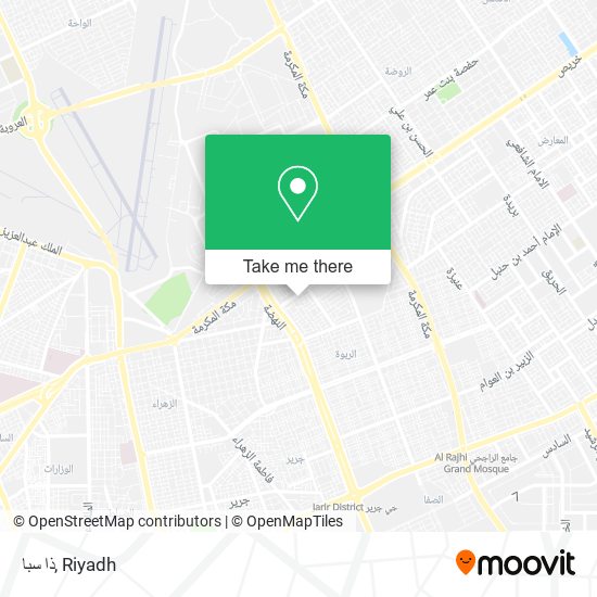 ذا سبا map