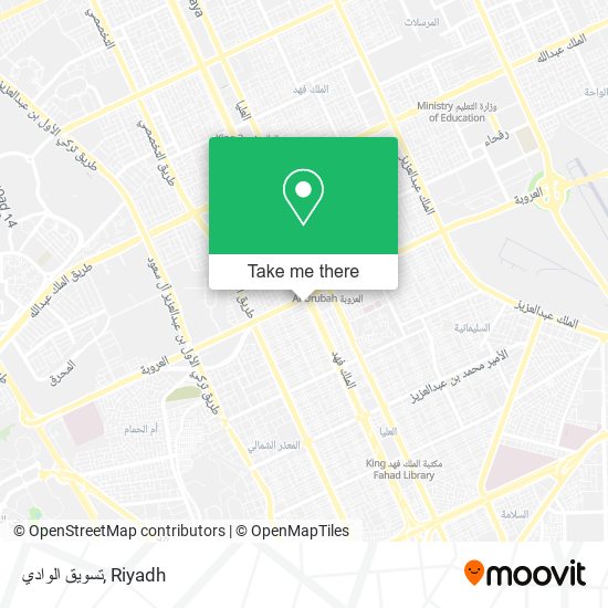 تسويق الوادي map