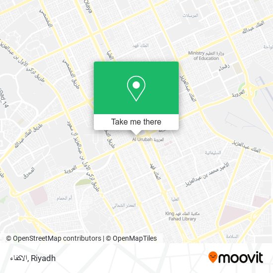 الاكفاء map