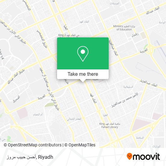 أحسن حبيب مروز map