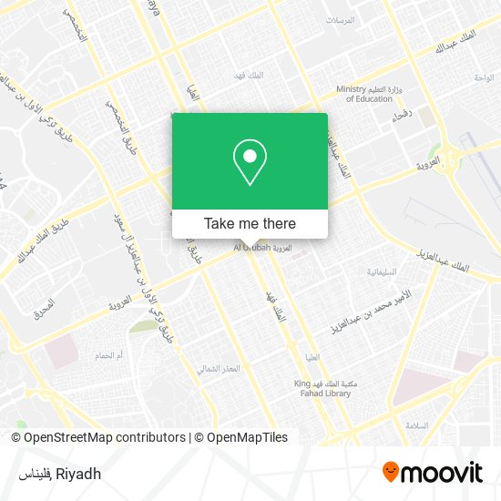 فليناس map