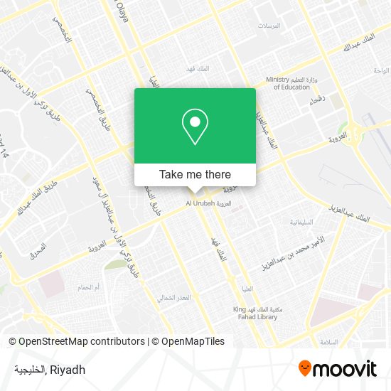 الخليجية map