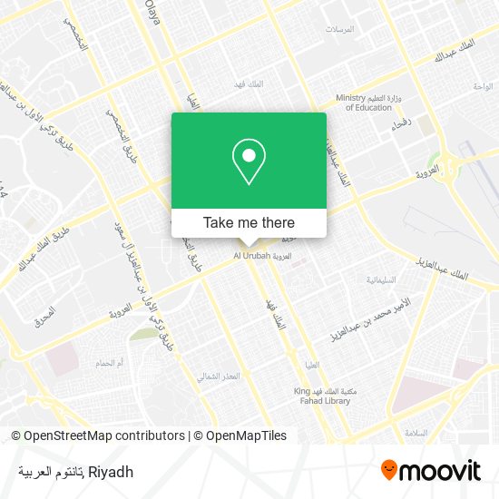 تانتوم العربية map