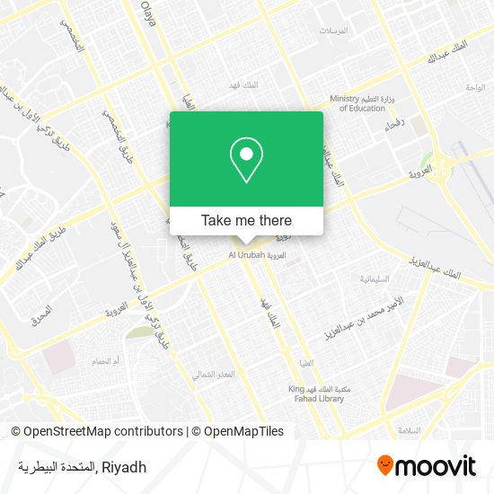 المتحدة البيطرية map