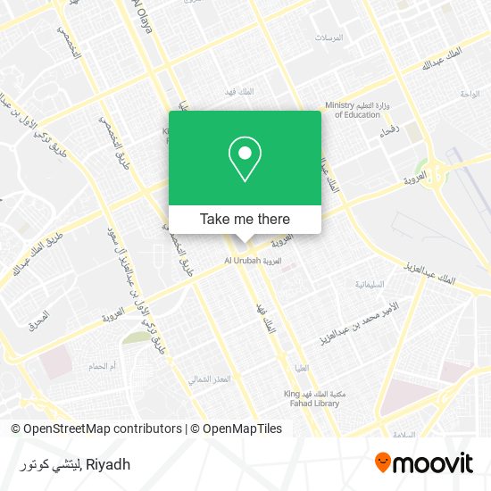 ليتشي كوتور map