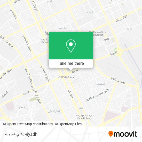 بلدي العروبة map