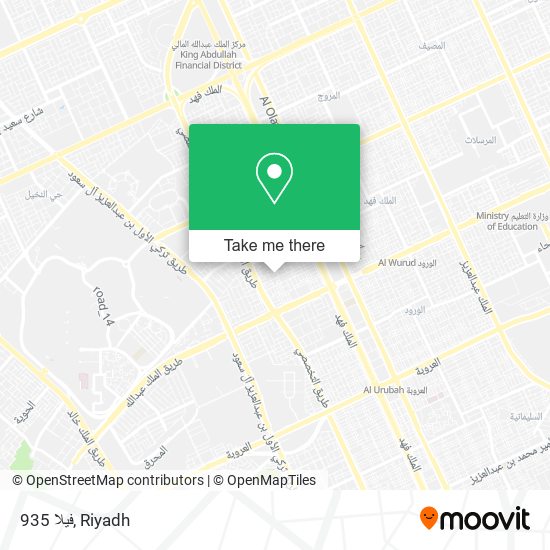 فيلا 935 map