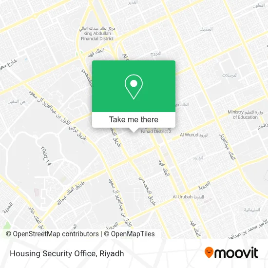 Housing Security Office map
