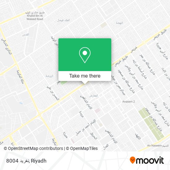 نغريد 8004 map