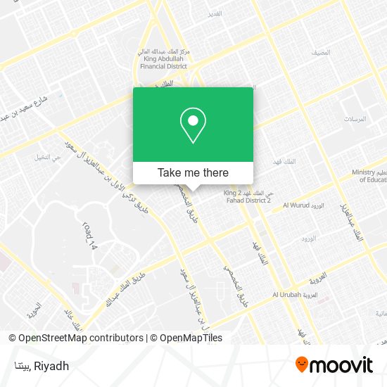 بيتنا map