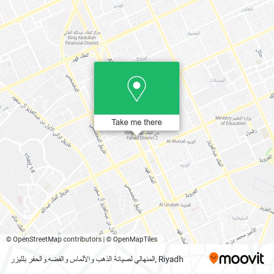 المنهالي لصيانة الذهب والألماس والفضه.والحفر بلليزر map