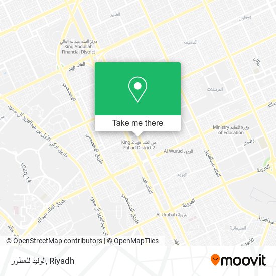 الوليد للعطور map