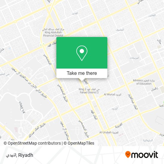 النهدي map