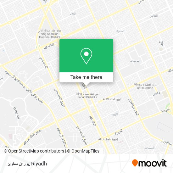 بوران سكوير map