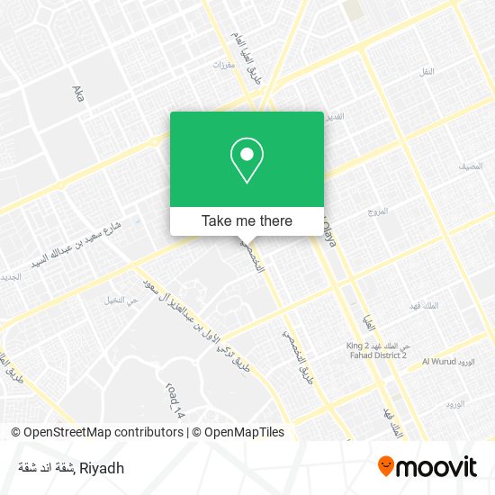 شقة اند شقة map