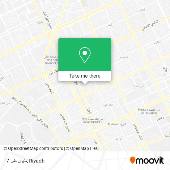7 مليون طن map