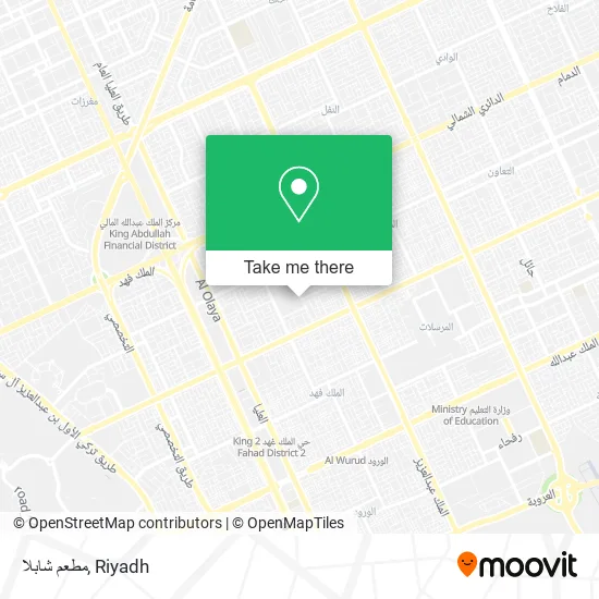 مطعم شابلا map