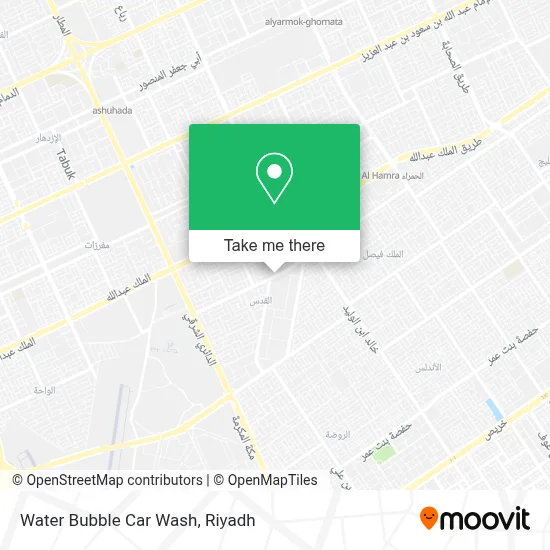 Water Bubble Car Wash map