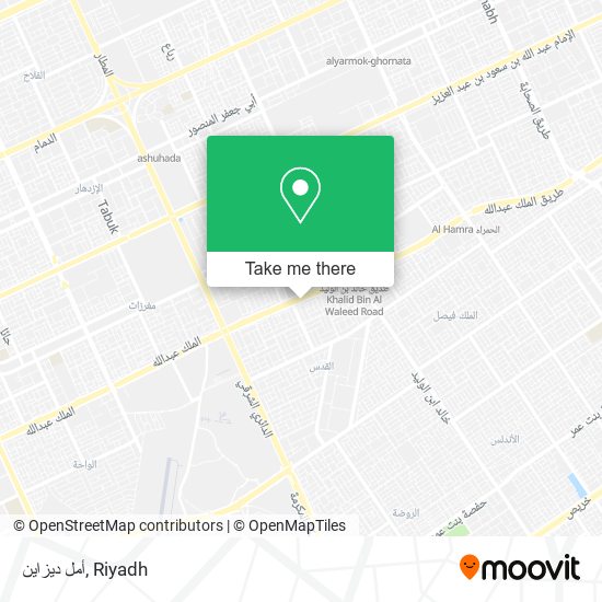 أمل ديزاين map