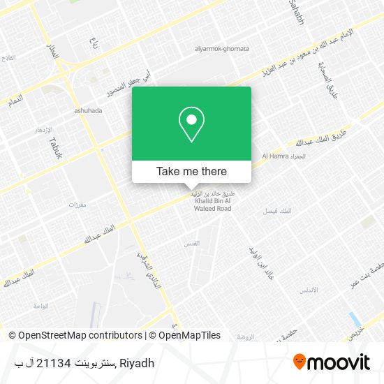 سنتربوينت 21134 آل ب map