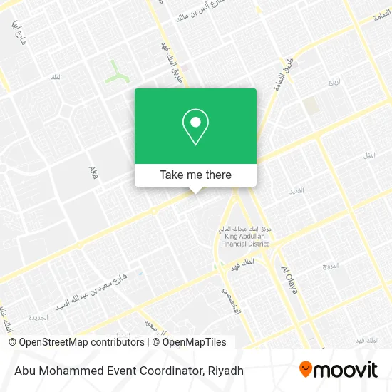 Abu Mohammed Event Coordinator map