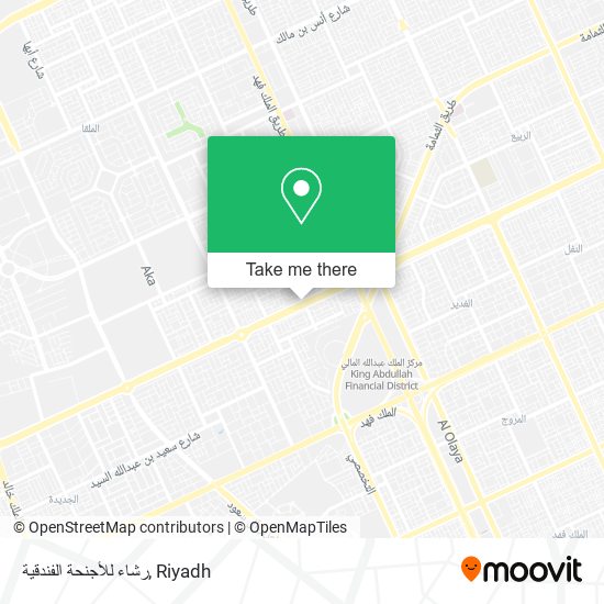 رشاء للأجنحة الفندقية map