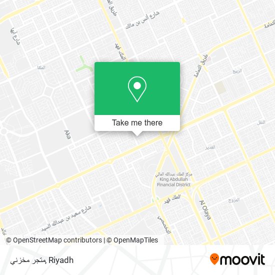 متجر مخزني map