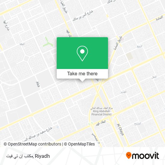 مكتب إن تي فيت map