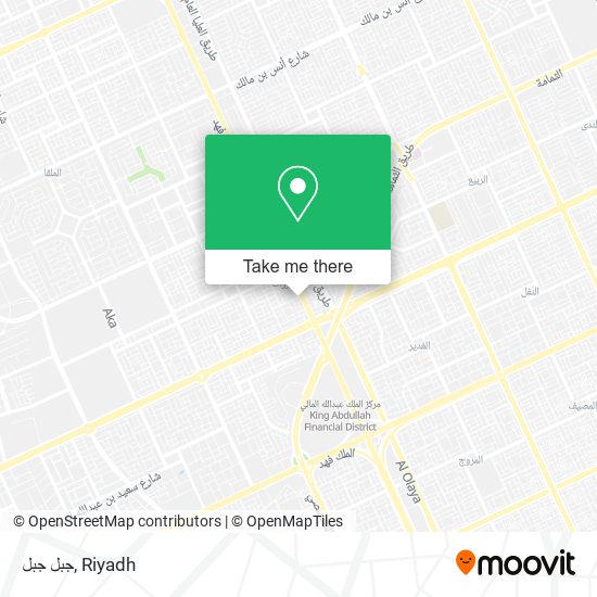 جبل جبل map