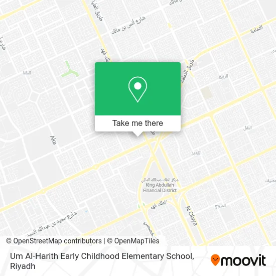 Um Al-Harith Early Childhood Elementary School map