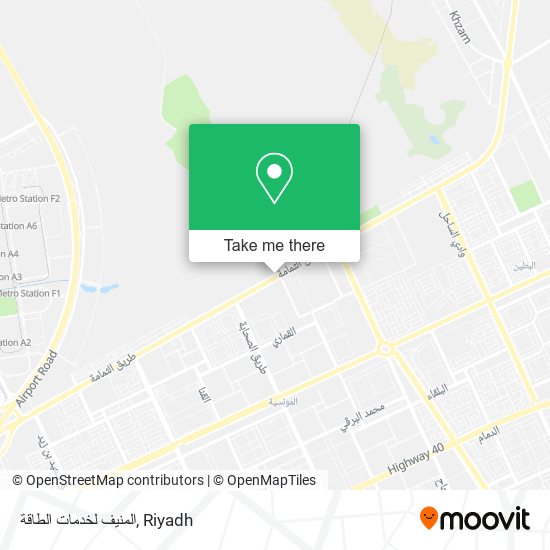 المنيف لخدمات الطاقة map