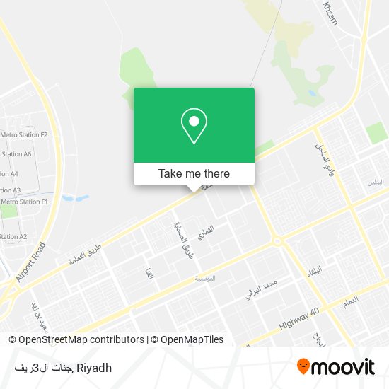 جنات ال3ريف map