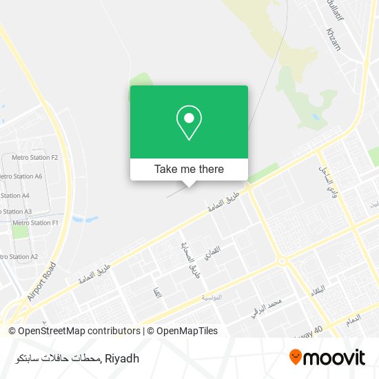 محطات حافلات سابتكو map