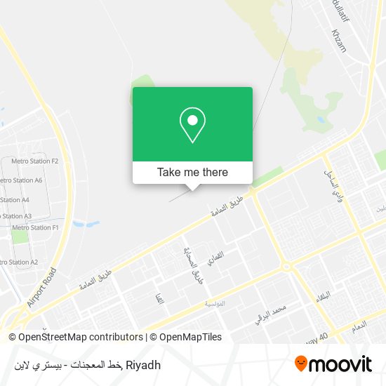 خط المعجنات - بيستري لاين map