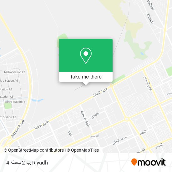 4 ب 2 محطة map