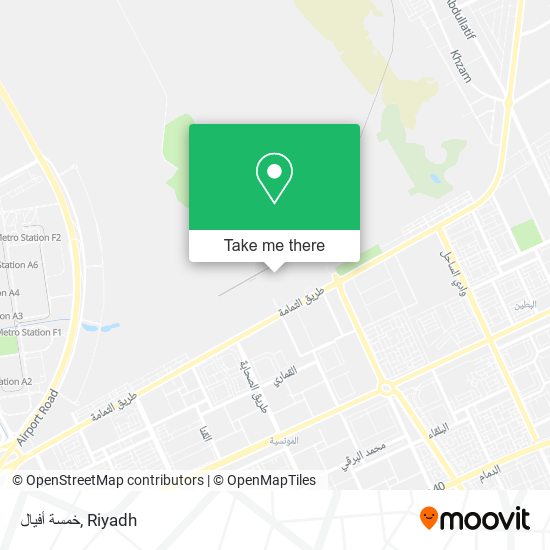 خمسة أفيال map