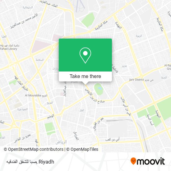 صبا للشقق الفندقيه map