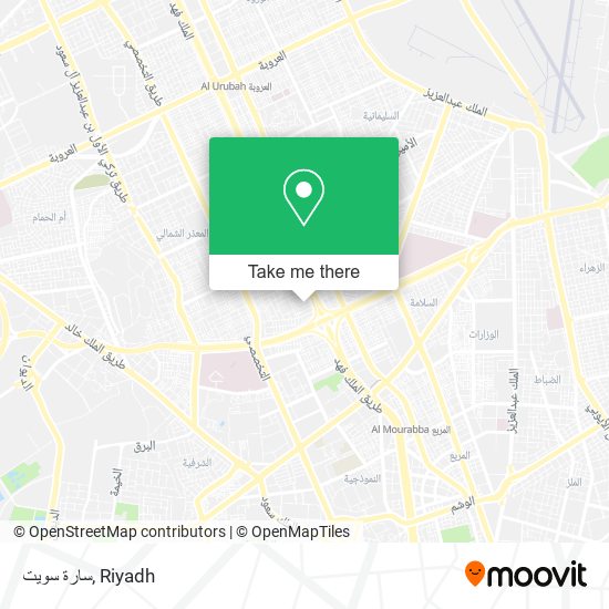سارة سويت map