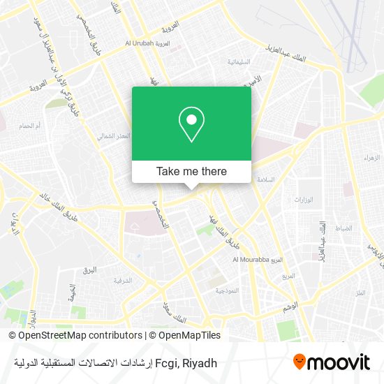 إرشادات الاتصالات المستقبلية الدولية Fcgi map