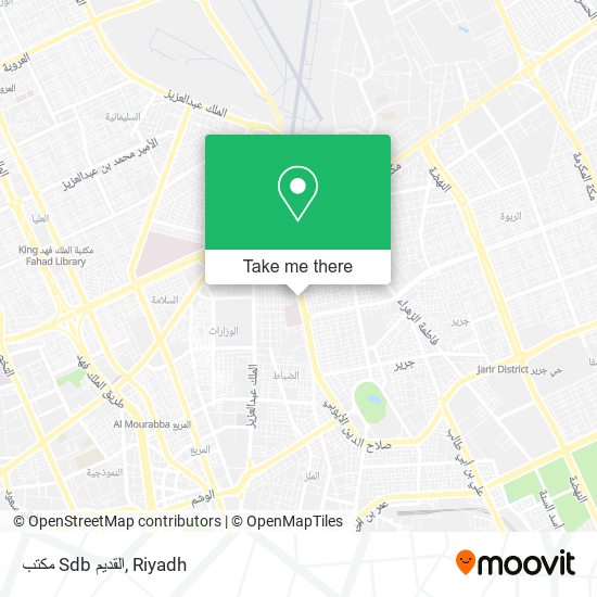 مكتب Sdb القديم map