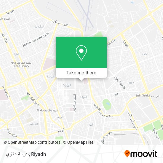 مدرسة علاوي map