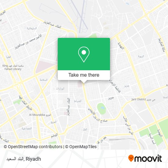 البلد السعيد map