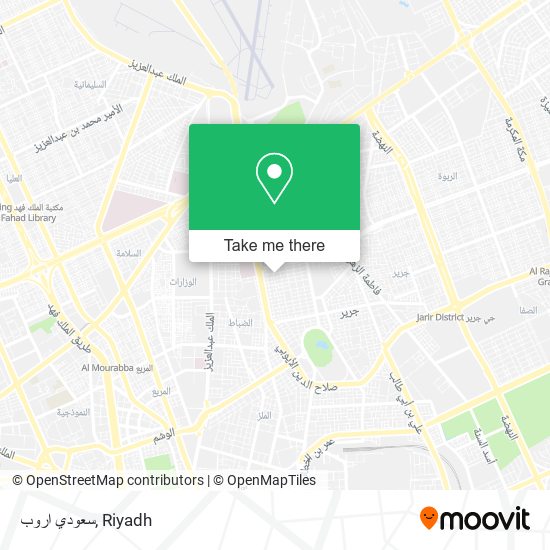 سعودي اروب map